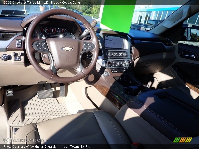 Black / Cocoa/Dune 2019 Chevrolet Tahoe LT 4WD