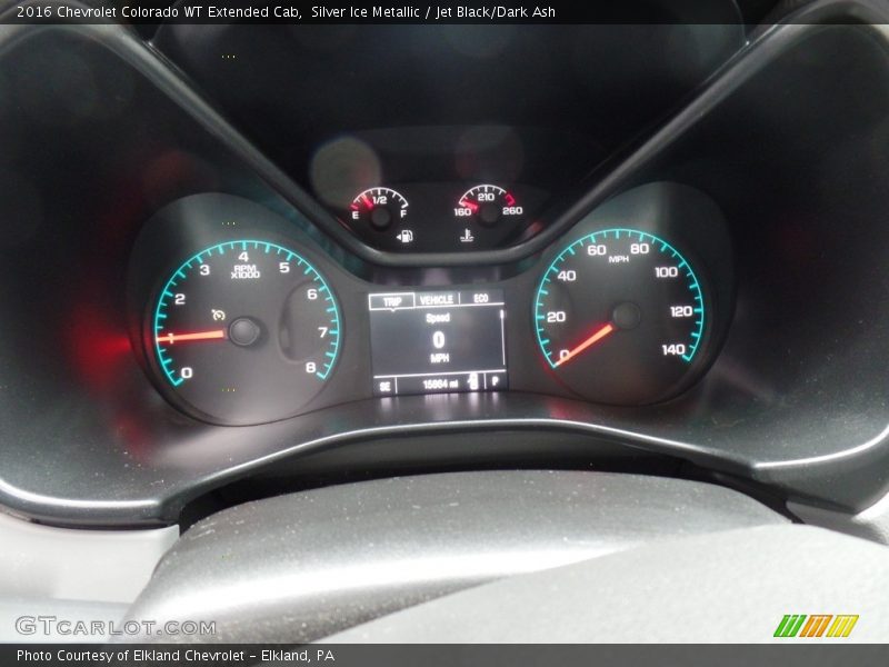  2016 Colorado WT Extended Cab WT Extended Cab Gauges
