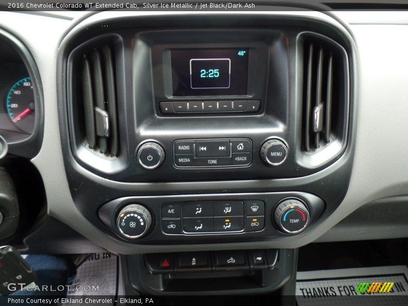 Controls of 2016 Colorado WT Extended Cab