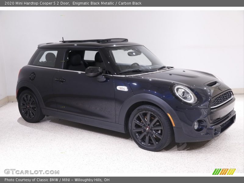 Enigmatic Black Metallic / Carbon Black 2020 Mini Hardtop Cooper S 2 Door
