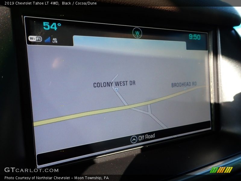 Black / Cocoa/Dune 2019 Chevrolet Tahoe LT 4WD