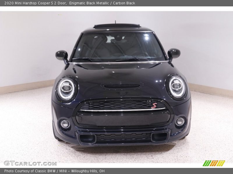 Enigmatic Black Metallic / Carbon Black 2020 Mini Hardtop Cooper S 2 Door