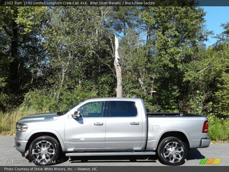  2022 1500 Limited Longhorn Crew Cab 4x4 Billet Silver Metallic