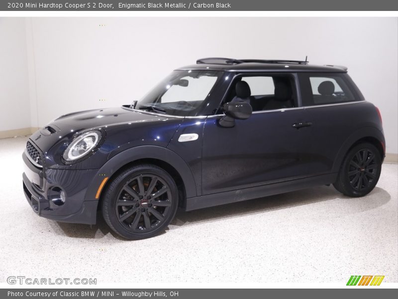 Enigmatic Black Metallic / Carbon Black 2020 Mini Hardtop Cooper S 2 Door