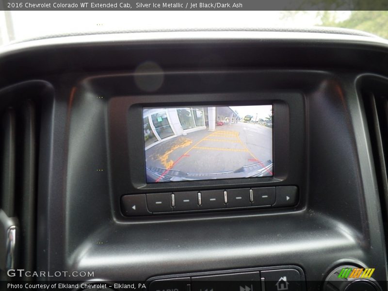 Silver Ice Metallic / Jet Black/Dark Ash 2016 Chevrolet Colorado WT Extended Cab