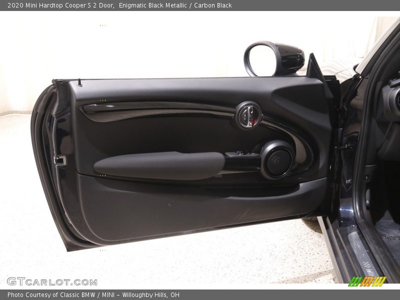 Enigmatic Black Metallic / Carbon Black 2020 Mini Hardtop Cooper S 2 Door