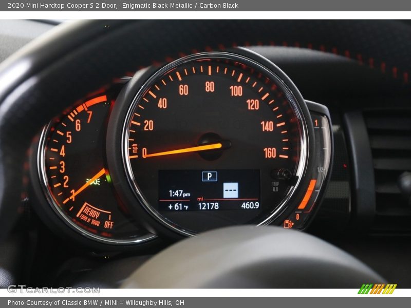 Enigmatic Black Metallic / Carbon Black 2020 Mini Hardtop Cooper S 2 Door