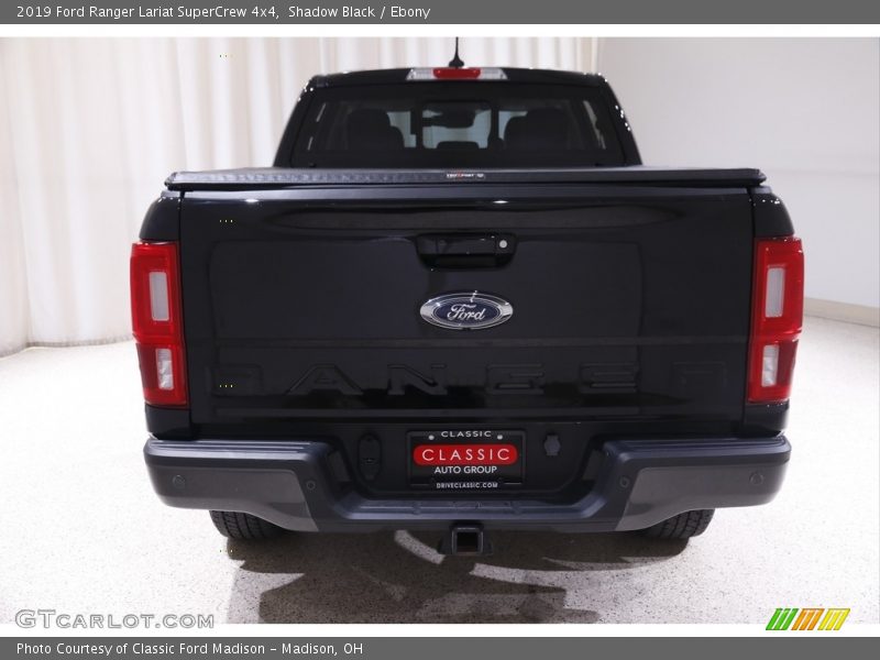 Shadow Black / Ebony 2019 Ford Ranger Lariat SuperCrew 4x4