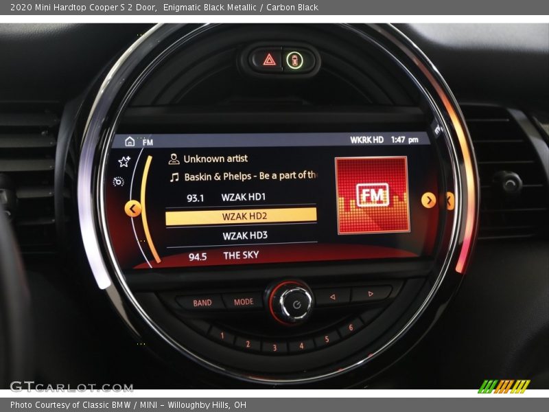 Enigmatic Black Metallic / Carbon Black 2020 Mini Hardtop Cooper S 2 Door