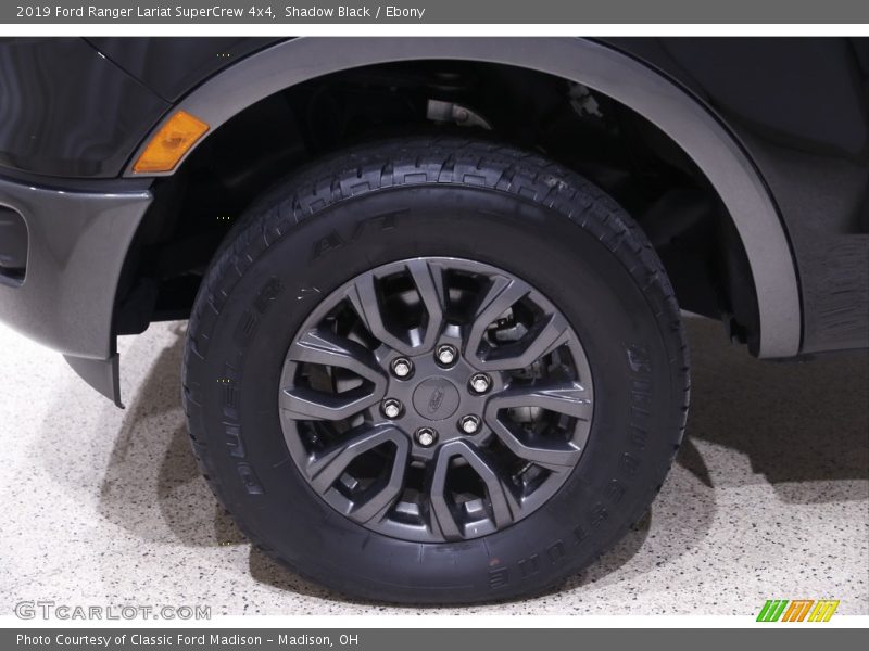 Shadow Black / Ebony 2019 Ford Ranger Lariat SuperCrew 4x4