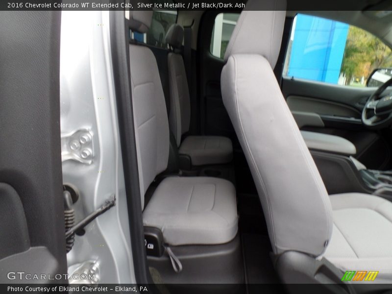 Rear Seat of 2016 Colorado WT Extended Cab