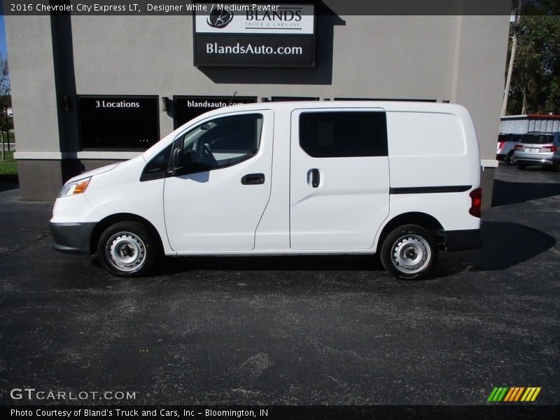 Designer White / Medium Pewter 2016 Chevrolet City Express LT