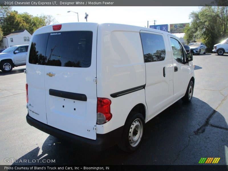 Designer White / Medium Pewter 2016 Chevrolet City Express LT