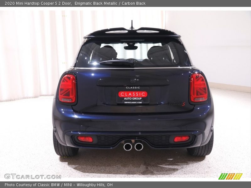Enigmatic Black Metallic / Carbon Black 2020 Mini Hardtop Cooper S 2 Door