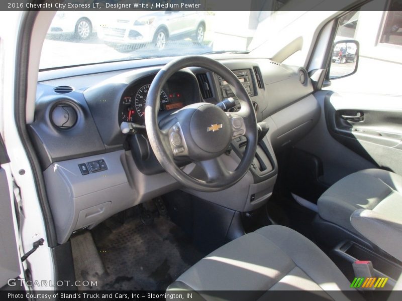 Designer White / Medium Pewter 2016 Chevrolet City Express LT