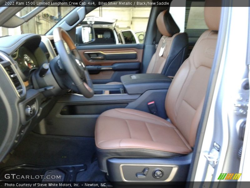 Front Seat of 2022 1500 Limited Longhorn Crew Cab 4x4