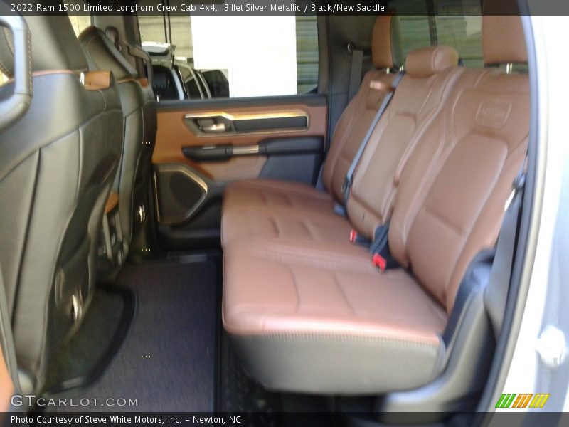 Rear Seat of 2022 1500 Limited Longhorn Crew Cab 4x4