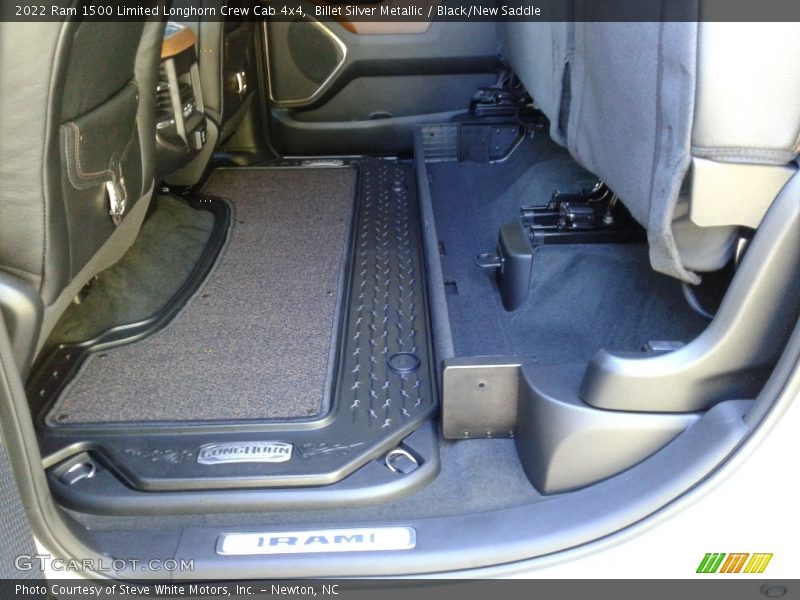 Rear Seat of 2022 1500 Limited Longhorn Crew Cab 4x4