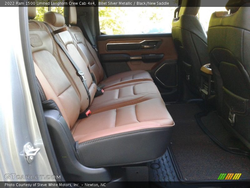 Rear Seat of 2022 1500 Limited Longhorn Crew Cab 4x4