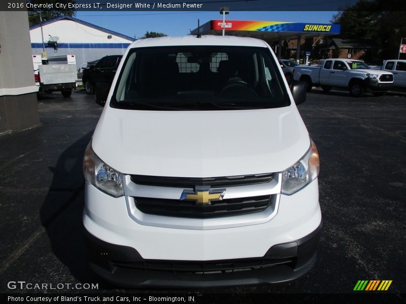 Designer White / Medium Pewter 2016 Chevrolet City Express LT
