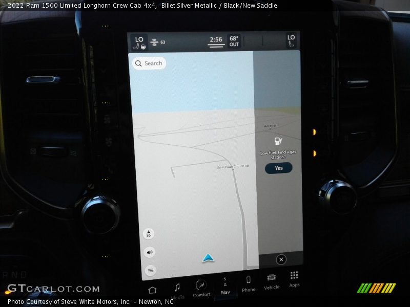 Billet Silver Metallic / Black/New Saddle 2022 Ram 1500 Limited Longhorn Crew Cab 4x4