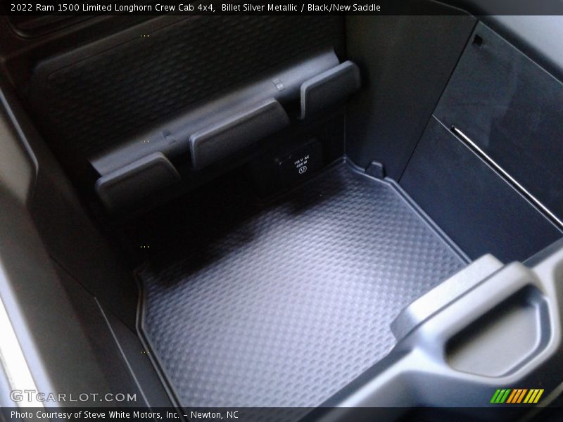 Billet Silver Metallic / Black/New Saddle 2022 Ram 1500 Limited Longhorn Crew Cab 4x4