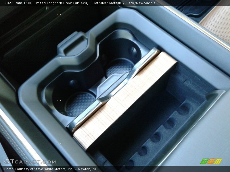 Billet Silver Metallic / Black/New Saddle 2022 Ram 1500 Limited Longhorn Crew Cab 4x4