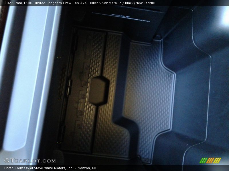 Billet Silver Metallic / Black/New Saddle 2022 Ram 1500 Limited Longhorn Crew Cab 4x4