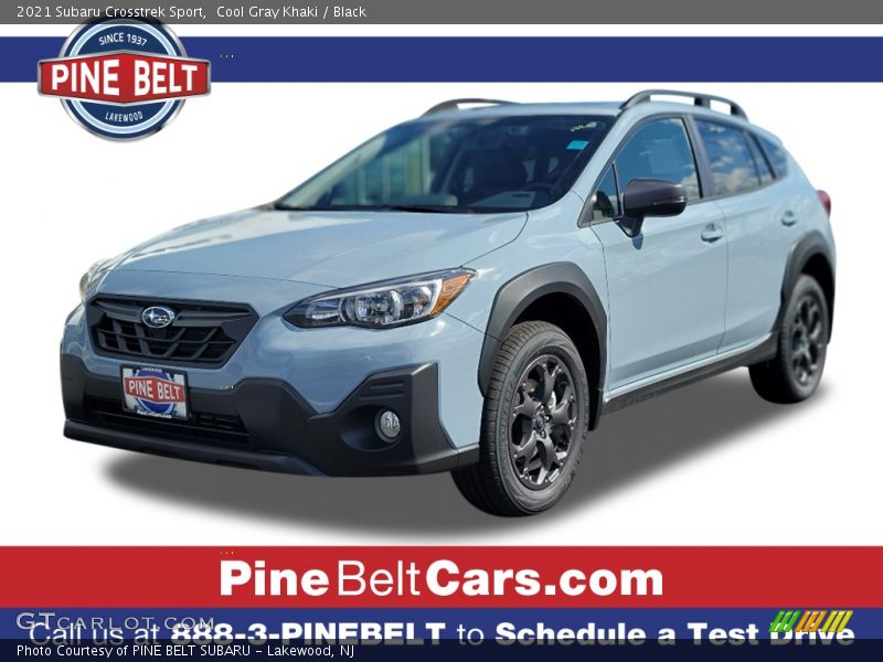 Cool Gray Khaki / Black 2021 Subaru Crosstrek Sport