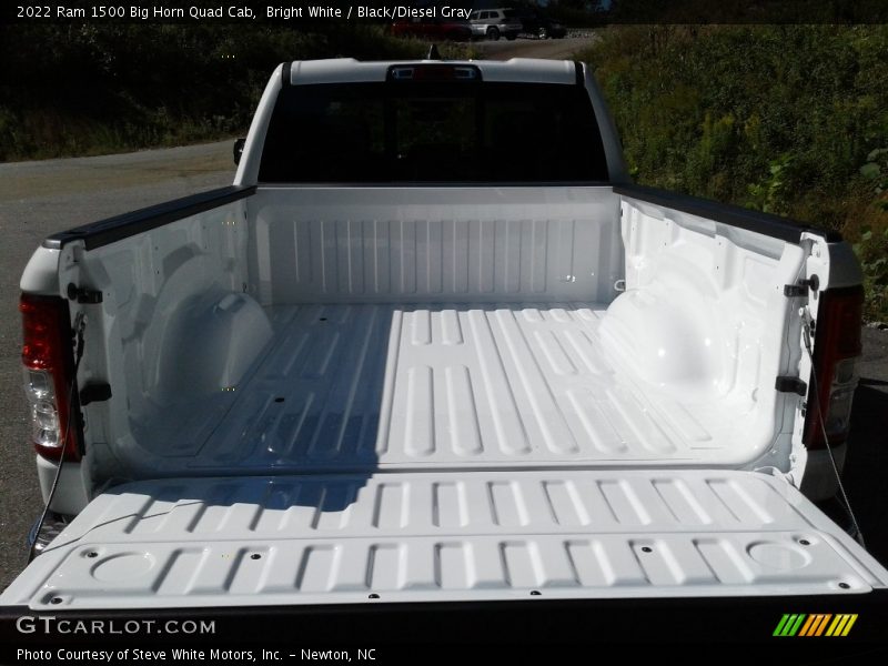 Bright White / Black/Diesel Gray 2022 Ram 1500 Big Horn Quad Cab