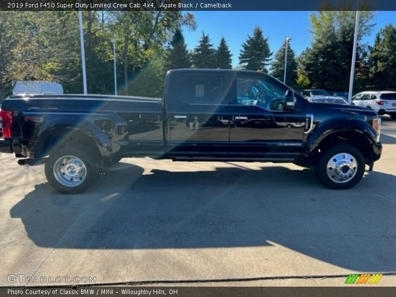 Agate Black / Camelback 2019 Ford F450 Super Duty Limited Crew Cab 4x4