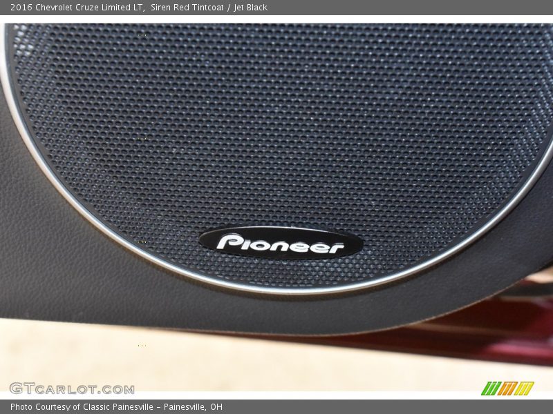 Siren Red Tintcoat / Jet Black 2016 Chevrolet Cruze Limited LT