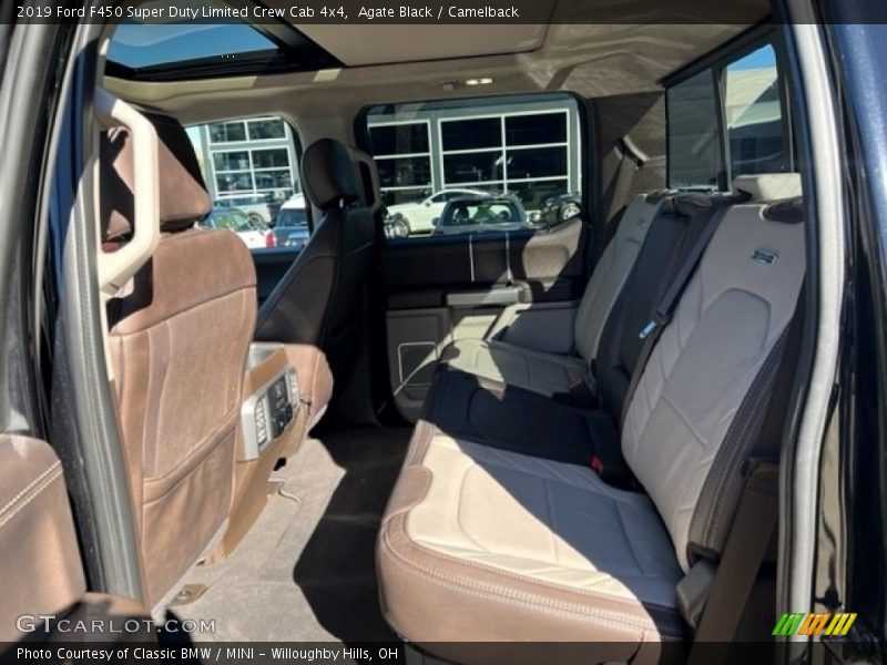 Agate Black / Camelback 2019 Ford F450 Super Duty Limited Crew Cab 4x4