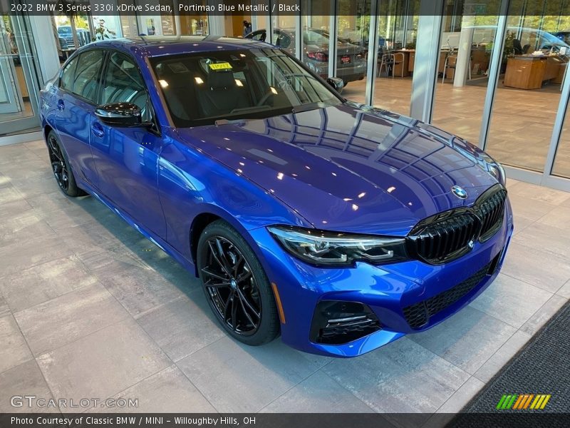 Portimao Blue Metallic / Black 2022 BMW 3 Series 330i xDrive Sedan