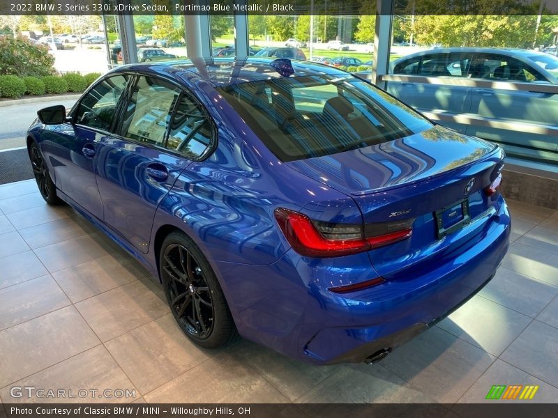 Portimao Blue Metallic / Black 2022 BMW 3 Series 330i xDrive Sedan