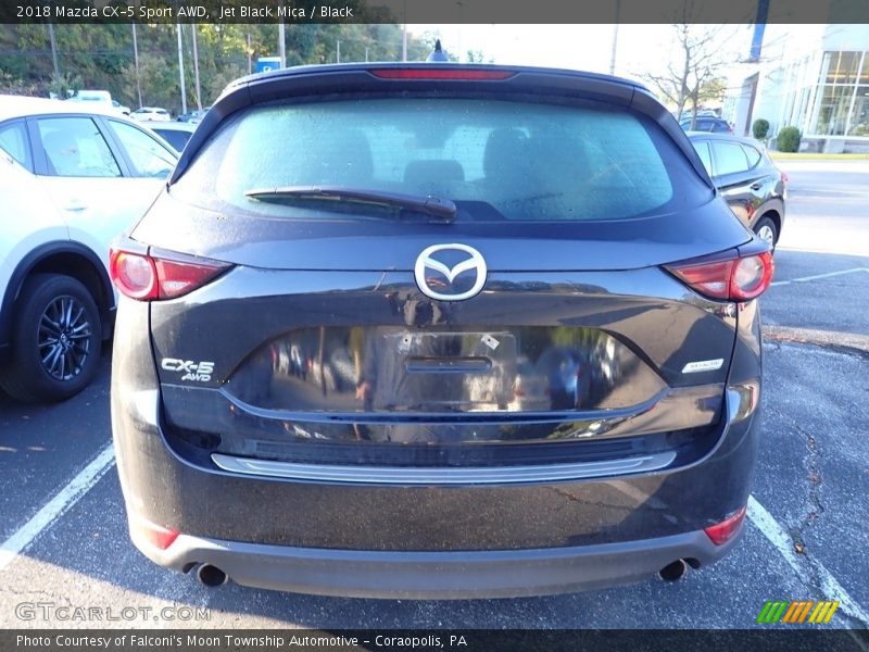 Jet Black Mica / Black 2018 Mazda CX-5 Sport AWD
