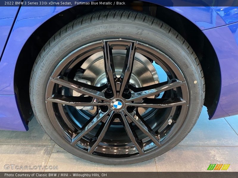 Portimao Blue Metallic / Black 2022 BMW 3 Series 330i xDrive Sedan