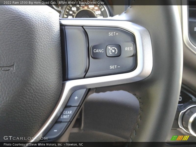  2022 1500 Big Horn Quad Cab Steering Wheel
