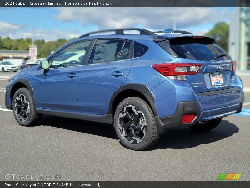 Horizon Blue Pearl / Black 2021 Subaru Crosstrek Limited