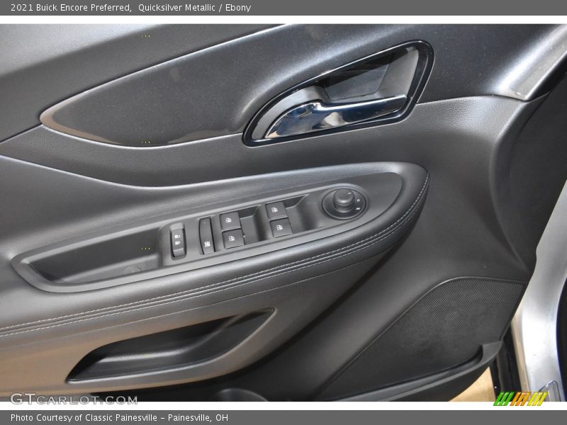 Quicksilver Metallic / Ebony 2021 Buick Encore Preferred