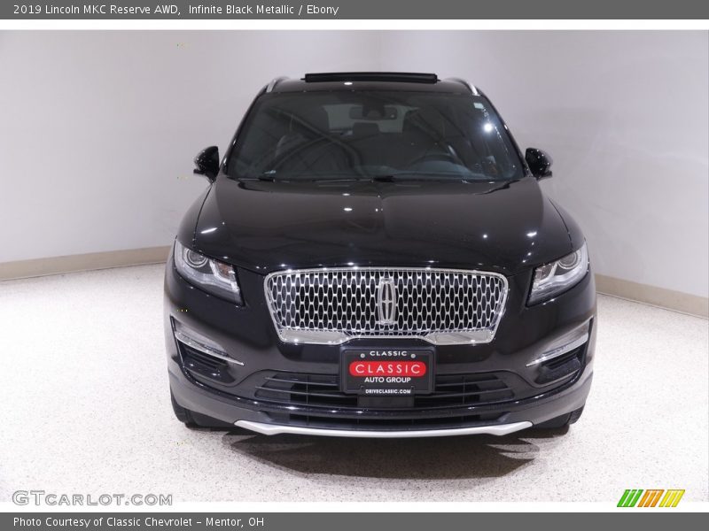 Infinite Black Metallic / Ebony 2019 Lincoln MKC Reserve AWD