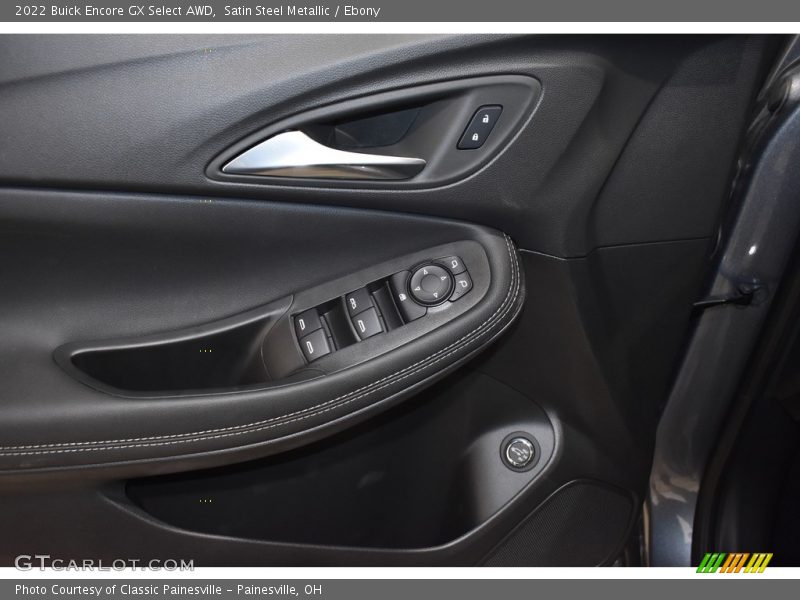 Satin Steel Metallic / Ebony 2022 Buick Encore GX Select AWD