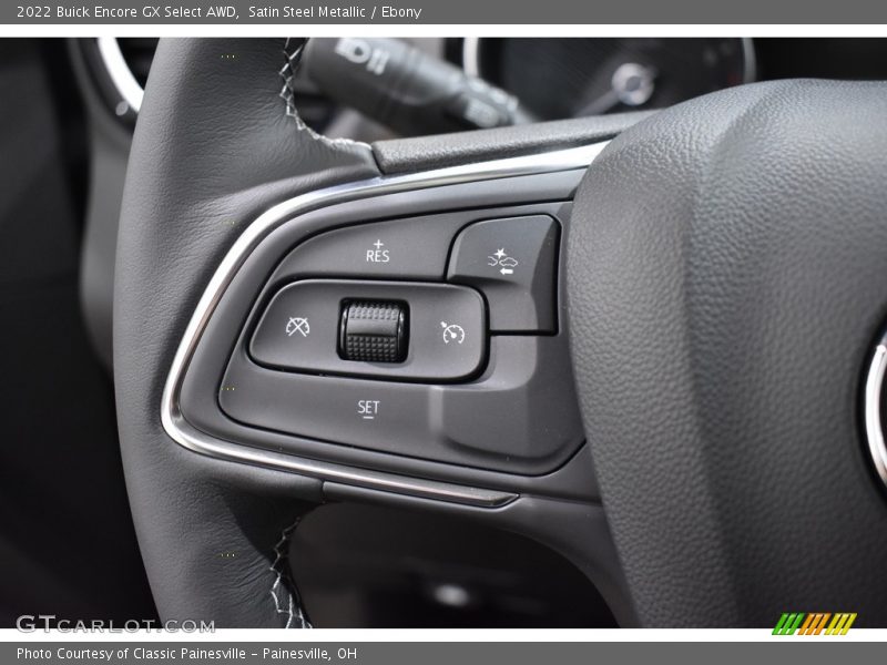 Satin Steel Metallic / Ebony 2022 Buick Encore GX Select AWD