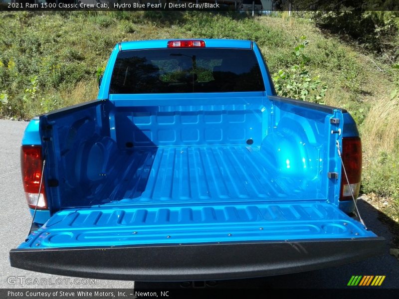 Hydro Blue Pearl / Diesel Gray/Black 2021 Ram 1500 Classic Crew Cab