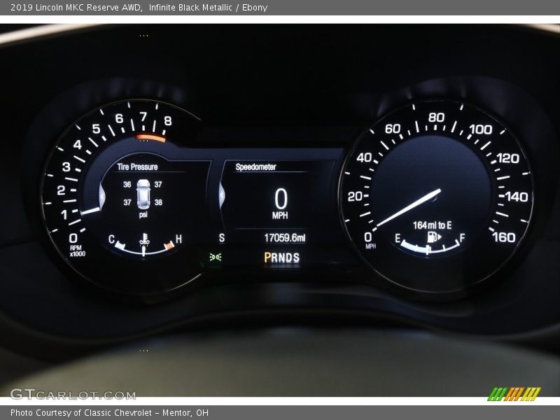  2019 MKC Reserve AWD Reserve AWD Gauges