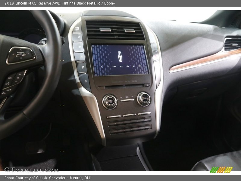 Controls of 2019 MKC Reserve AWD