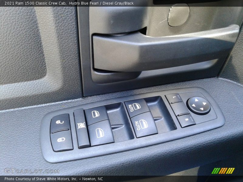Hydro Blue Pearl / Diesel Gray/Black 2021 Ram 1500 Classic Crew Cab