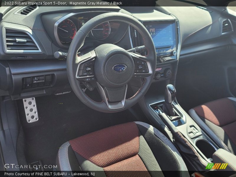 Magnetite Gray Metallic / Black 2022 Subaru Impreza Sport 5-Door