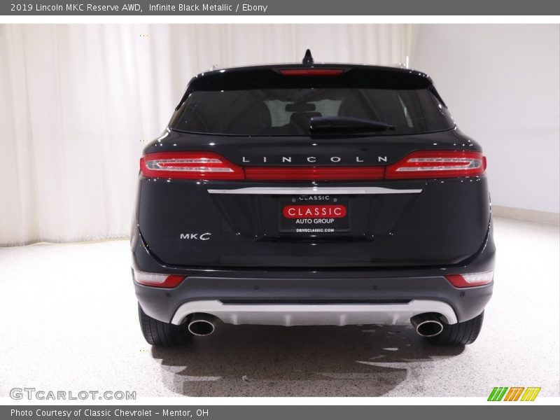 Infinite Black Metallic / Ebony 2019 Lincoln MKC Reserve AWD