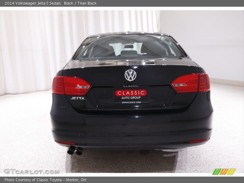 Black / Titan Black 2014 Volkswagen Jetta S Sedan